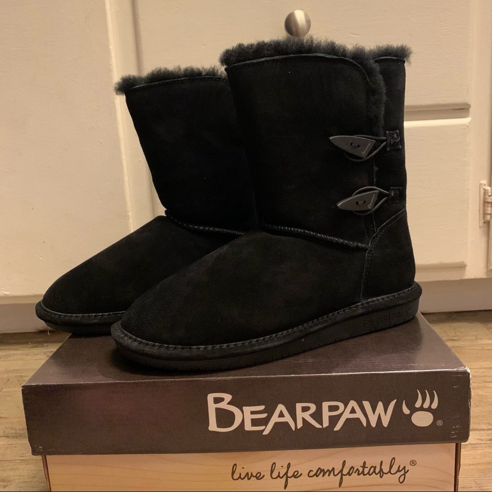 Black BearPaw Boots